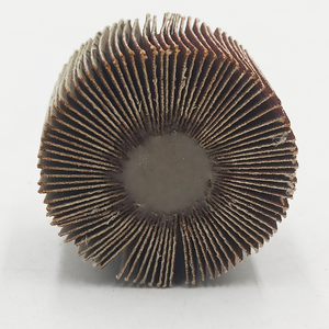 <span class=keywords><strong>Ponceuse</strong></span> à roue à lamelles avec ponçage abrasif à tige pour meuleuse électrique outil rotatif meuleuses à arbre flexible polissage rouille soudure fraise - Product Image 2