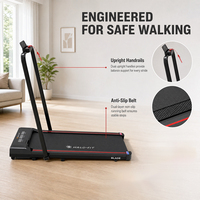 Équipement de fitness à domicile, tapis de course motorisé pliable intelligent pour le sport et le bureau