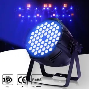 Rgbw leds 4-en-1 effet de scène dmx led uv cob éclairage lumière dj fête par avec télécommande