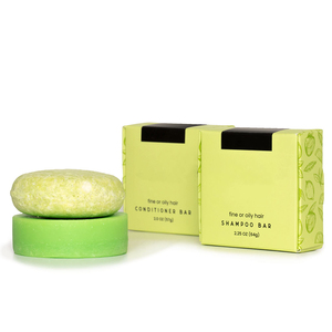Paquet de 2 barres de shampooing et d'après-shampooing <span class=keywords><strong>solide</strong></span> <span class=keywords><strong>naturel</strong></span> sans sulfate avec <span class=keywords><strong>bio</strong></span> - Product Image 2