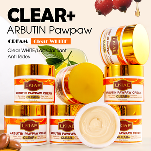 Crème éclaircissante pour le visage naturelle, à l'arbutine et à la niacinamide, réduit les taches brunes et l'acné, hydrate et nettoie, crème pour le visage 80 ml - Product Image 2