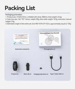 <b>Smart</b> Voice Recorder <b>Bracelet</b> With HD Noise Reduction Real-time Translation Summary Function For Business Meeting - Product Image 3