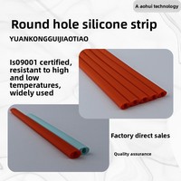 Manchon de protection de câble plat en silicone à quatre canaux et multi-trous personnalisé pour le câblage des lampes de bureau LED - Fabricant