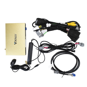 Boîtier décodeur sans fil CarPlay Android Auto pour Porsche Cayenne 2007-2016, système Linux Viknav, interface de mise à niveau - Product Image 1