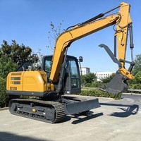 Excavatrice sur chenilles 2026 XE135D avec garantie d'un an sur le moteur, la pompe et la boîte de vitesses pour la construction