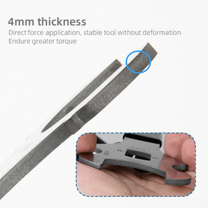 Herramienta de instalación y extracción de <span class=keywords><strong>pedalier</strong></span> de bicicleta de montaña AXI 4.1 con orificio cuadrado, <span class=keywords><strong>llave</strong></span> de 36MM/44MM/48MM para tuercas y tornillos de bicicleta - Product Image 3