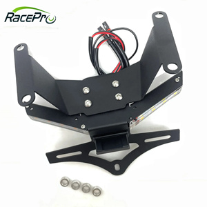 Soporte trasero para guardabarros trasero de motocicleta, Marco para matrícula, tarjetero trasero para <span class=keywords><strong>Honda</strong></span> <span class=keywords><strong>CB650R</strong></span> CBR650R CB/CBR 650R 2020 2019 - Product Image 3