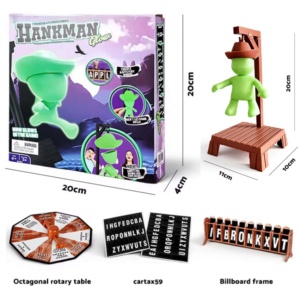 Juego de Mesa Magnético Vaquero: Adivina el Término Antes de que Hank Caiga, Juego de Mesa de Viaje con Muñeca <span class=keywords><strong>Colgante</strong></span>, Regalo para Niños - Product Image 6