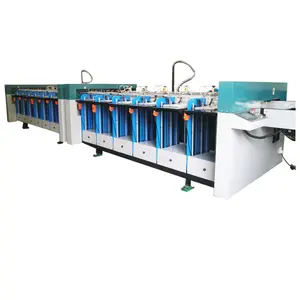 Machine de rassemblement de papier automatique à grande vitesse 4-24 joints calendrier de journaux Machine de collecte de papier d'horizon