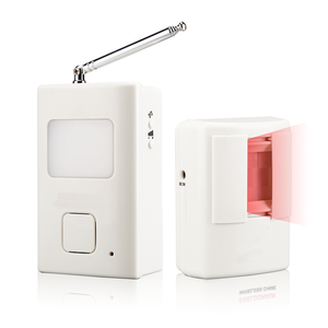 Sonnette sans fil avec détecteur <span class=keywords><strong>de</strong></span> mouvement PIR pour chambre d'enfant, évite les dangers, sonnette <span class=keywords><strong>de</strong></span> sécurité sans fil, <span class=keywords><strong>carillon</strong></span> <span class=keywords><strong>de</strong></span> <span class=keywords><strong>porte</strong></span> sans fil - Product Image 1