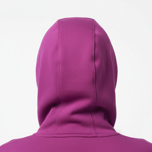 เสื้อจ็อกเกอร์จั๊มเปอร์มีฮู้ดแขนยาวสำหรับผู้หญิงเสื้อฮู้ดแบบถักสีพื้นลำลองสำหรับฤดูใบไม้ผลิฤดูใบไม้ร่วง - Product Image 1