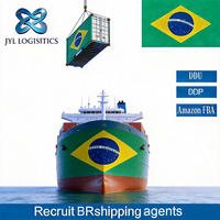 Agente de Transporte Marítimo a Brasil, Servicio de Entrega de Carga, Transitario DDU DDP, Empresa de Logística, Tarifas de Transporte de Exportación
