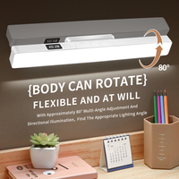 Lampe de chevet au design moderne, rechargeable magnétiquement, à commande tactile, LED, pour lecture, travail, armoire, intérieur, dortoir