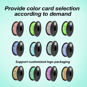 Professional Supplier Dual Color Silk <strong>Filament</strong> <strong>PLA</strong>/PETG/TPU/ABS/PCL <strong>Filament</strong> 1.75mm 1KG 3D Printer <strong>Filament</strong> - Product Image 2