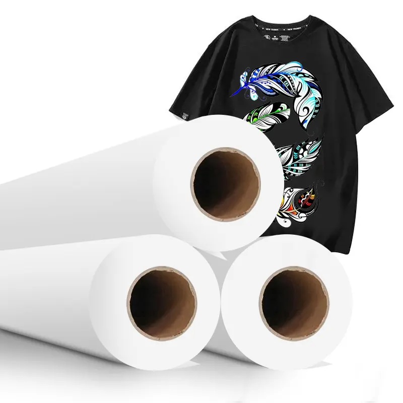 Wholesale adhesive/fast dry sublimation printing heat transfer sublimation paper for inkjet sublimation printer