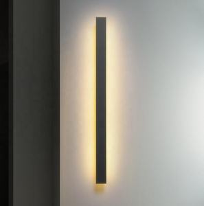 Lámpara de Pared <span class=keywords><strong>Exterior</strong></span> Moderna para Jardín, Tira Lineal, Luz LED Cálida para Exteriores - Product Image 5