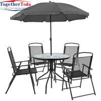 Nouveau produit Offre spéciale de style moderne Assurance qualité Ensemble table et chaises d'extérieur empilables multifonctionnelles pour le camping