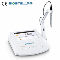 BIOSTELLAR A120 A130 A131 Mètre de pH/ORP de laboratoire avec écran LCD TFT de 7 pouces, mètre de pH/ORP de paillasse avec calibration en 5 points