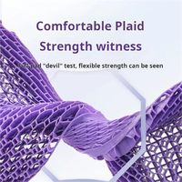 Coussin de siège en gel pour chaise de bureau, soulagement des douleurs sciatiques et du coccyx, coussin en TPE