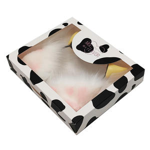 سعر المصنع حامل ربطة رأس مخصص للفتيات صندوق تغليف أكسسوار شعر للفتيات الصغيرات البالغات - Product Image 6