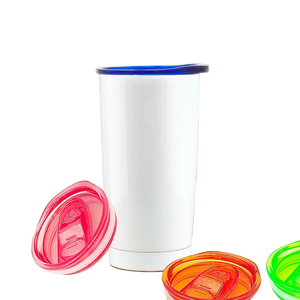 Factory Wholesale Water Bottle <b>Kid</b> Lids Bottle Tumbler Lids Colorful 12oz 15oz 20oz Tumbler Colored Replacement Lid Manufacturer - Product Image 4