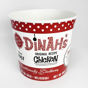 Oferta Especial: Envases de Papel para Comida para Llevar, Aptos para Alimentos, Diseño Personalizado para Restaurantes de Comida Rápida, Cubetas para Pollo Frito y Contenedores para Palomitas - Product Image 2