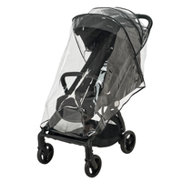 Vente en gros d'usine, imperméable léger, coupe-vent, transparent, protecteur, imperméable pour poussette de bébé