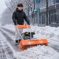 Souffleuse à neige thermique autoportée 3-en-1 Loncin G200F 6,5 CV pour allée résidentielle
