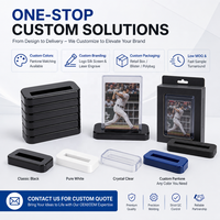 Support de Présentation de Bureau en Plastique Durable pour Cartes Gradées (PS/A, BGS, CGC) – Idéal pour Étuis de Cartes de Collection TCG et Sportives