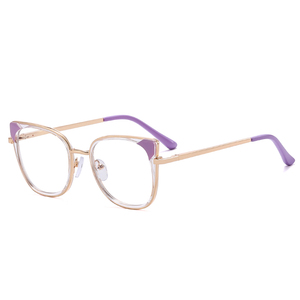 Montatura per Occhiali Partagas 2025 TR90 Quadrata Stile Cat Eye Carina Anti Luce Blu per Bambini e Ragazze - Product Image 4