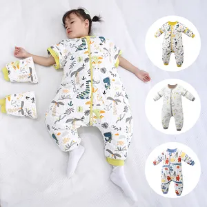 soft winter 2.5 tog 100% organic cotton comfortable zipper newborn thermal baby sleeping bags