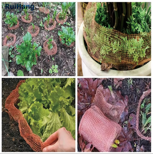 RUIHANG, rollo de malla de cobre sólido de 5 pulgadas x 30/50 pies, bloqueador de pájaros roedores con orificio de destilación, bolsa de embalaje de animales de tela de cobre puro - Product Image 6