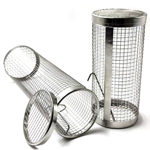 Grille <span class=keywords><strong>de</strong></span> <span class=keywords><strong>barbecue</strong></span> <span class=keywords><strong>de</strong></span> qualité alimentaire, antirouille, facile à nettoyer, réutilisable avec crochet et fourchette pour usage domestique, commercial et extérieur - Product Image 4