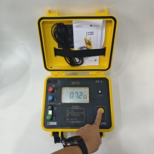 Chauvin Arnoux CA6462 Probador de Resistencia de Puesta a Tierra de Cuatro Niveles, Portafusibles, Soporte Personalizado OBM, Medición, 1 Año de Garantía - Product Image 3