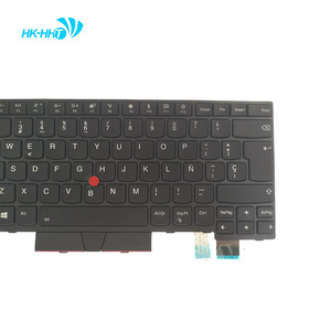 HK-HHT outras peças do computador SP teclado backlight espanhol teclado Para Lenovo <span class=keywords><strong>Thinkpad</strong></span> T470 T480 - Product Image 6