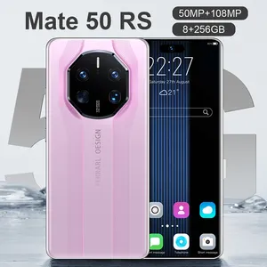 هاتف محمول جديد رخيص Mate50 Pro Global غير مقفل أصلي متوفر 7.3 بوصة شاشة كبيرة 16GB + 512GB 5G هاتف محمول انخفاض الشحن