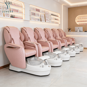 Poltrona <span class=keywords><strong>Pedicure</strong></span> Spa Più Venduta con Massaggio Shiatsu alla Schiena e Vasca Idromassaggio in Ceramica, Arredamento <span class=keywords><strong>per</strong></span> Salone di Bellezza - Product Image 3