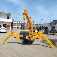 Grue araignée électrique compacte haute performance avec système de télécommande