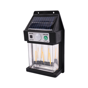 18650 <span class=keywords><strong>IP65</strong></span> Panel <span class=keywords><strong>solar</strong></span> clasificado Luz LED Pequeña lámpara de pared de tungsteno para jardín al aire libre Inducción <span class=keywords><strong>solar</strong></span> alimentada por batería - Product Image 6