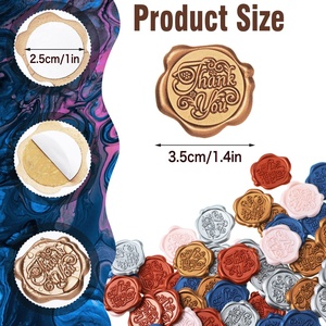 Miếng Dán Sáp Niêm Phong Tùy Chỉnh Giá Rẻ Nhà Máy Miếng Dán Sáp Niêm Phong 3D Tự Dính Chống Nước - Product Image 6