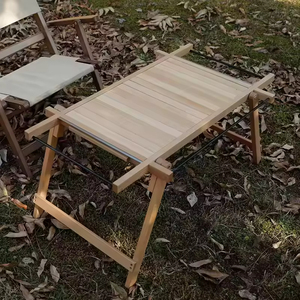 Outdoor Camping <b>Portable</b> Multi-function Tactical <b>Table</b> <b>Table</b> Extension <b>Table</b> Camping Folding Wood Barbecue <b>Picnic</b> <b>Table</b> - Product Image 4