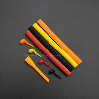 1 Kit de pêche à la carpe européen avec montage suspendu, leurre flottant pop-up, canne en mousse plastique de 6 mm et alignement ZIG RIG