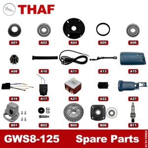 Accessoires de pièces de rechange <span class=keywords><strong>pour</strong></span> GWS8-125 de meuleuse d'angle <span class=keywords><strong>BOSCH</strong></span> - Product Image 2