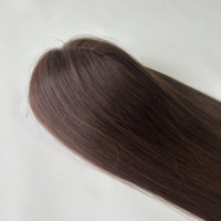 Envío Rápido, Topper de Cabello Humano Virgen de Alta Calidad, 6*7, Color Marrón, con Base Tejida, para Pérdida de Cabello, Popular en Salones de Belleza, Gran Venta