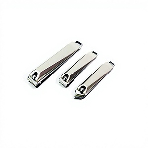 Coupe-ongles robuste en acier inoxydable ASAP, ouverture large, lame courbée, option logo personnalisé, pour ongles des mains et des pieds - Product Image 1