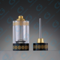 CJ-Classical Handmade Polished12ml Vide Attar Décoratif Cristal Parfum Huile Essentielle Diffuseur Bouteilles
