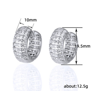 Orecchini a Cerchio Geometrici Rotondi per Donne, Accessori per Orecchie Vintage Semplici per Uso Quotidiano - Product Image 5
