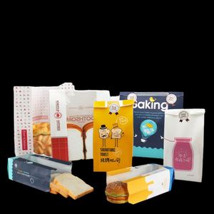 Customized Logo Fast Food Takeout Bag Kraft <b>Paper</b> Bag Without Handle - Product Image 3