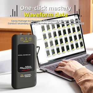 جهاز راسم ذبذبات محمول صغير ثنائي القناة بتردد 50 ميجاهرتز مع مجس 10x ودليل استخدام - Product Image 5