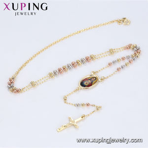 45175 Xuping gioielli di moda multicolore croce del rosario di <span class=keywords><strong>perline</strong></span> stile degli uomini immagine lunga del pendente della <span class=keywords><strong>collana</strong></span> - Product Image 6